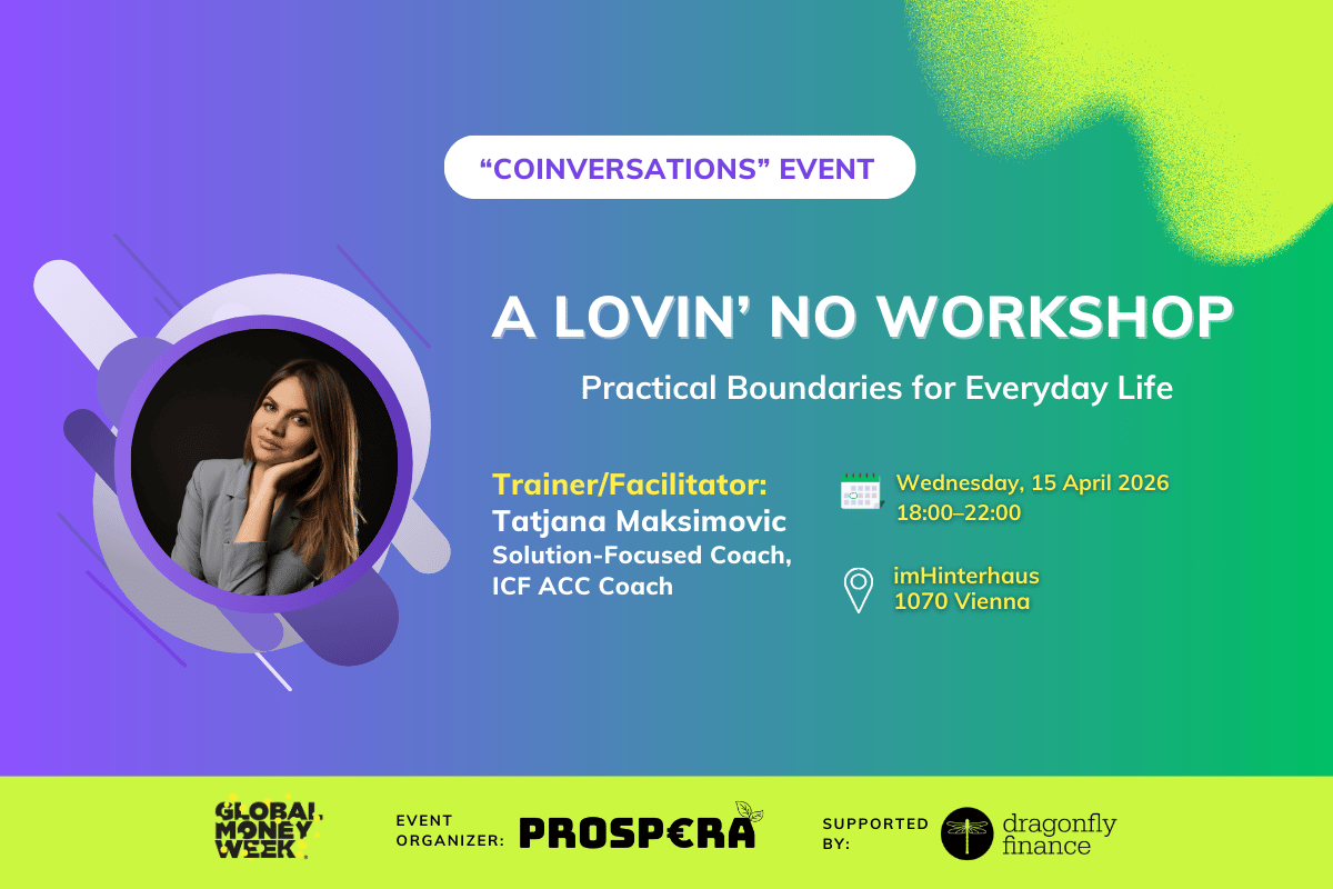 Workshop: A Lovin’ NO – Practical Boundaries for Everyday Life I April 15 I COINVERSATIONS Event